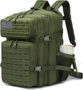 Military Tactical Backpack 45L/25L by W WINTMING for Men