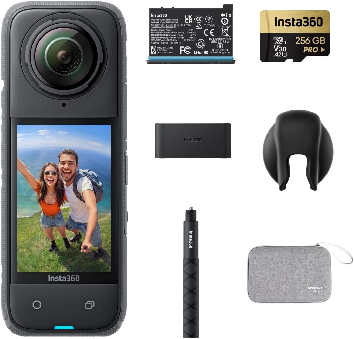 Insta360 X4 Endurance Bundle - 8K Waterproof 360 Action Camera