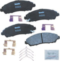 Bendix Priority1 CFC1723 Ceramic Front Brake Pads - Quiet, OE Fit
