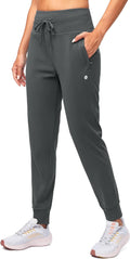 G Gradual Fleece Lined High Waisted Joggers - Warm, Water Resistant 2