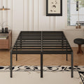 22 Inch High Queen Bed Frame Rounded Corner No Box Spring Needed