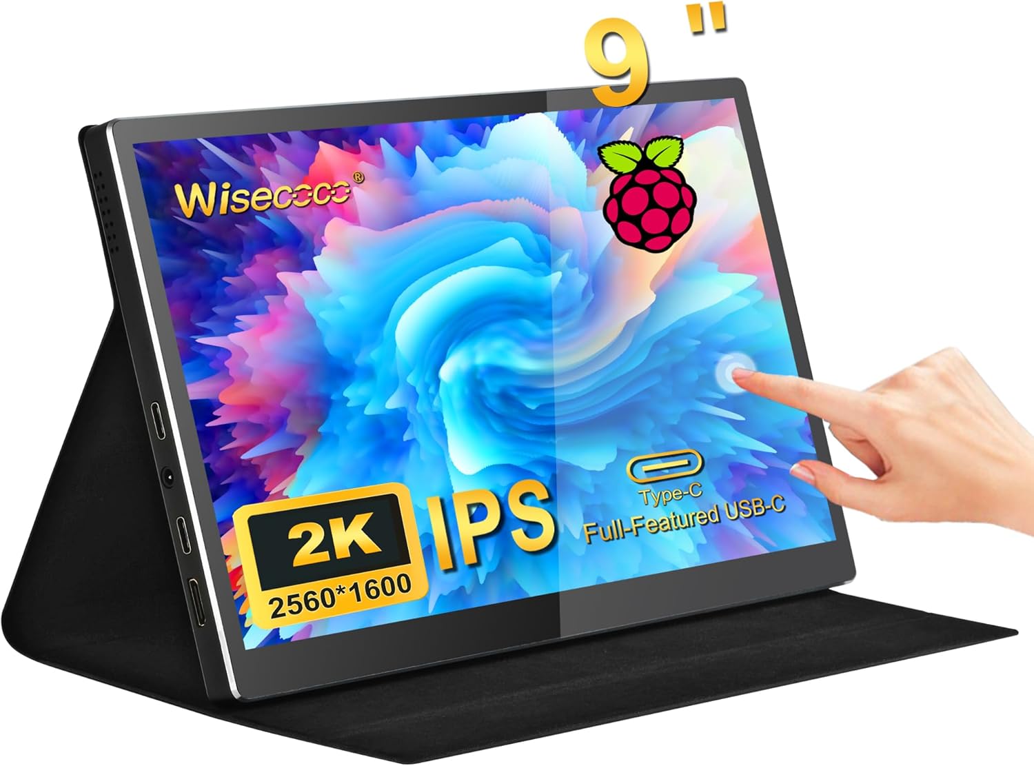 9 2K Touch Screen Portable Monitor for MacBook Pro