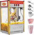 Popcorn Machine Countertop 10 OZ Kettle - Makes Up to 4 Gallons