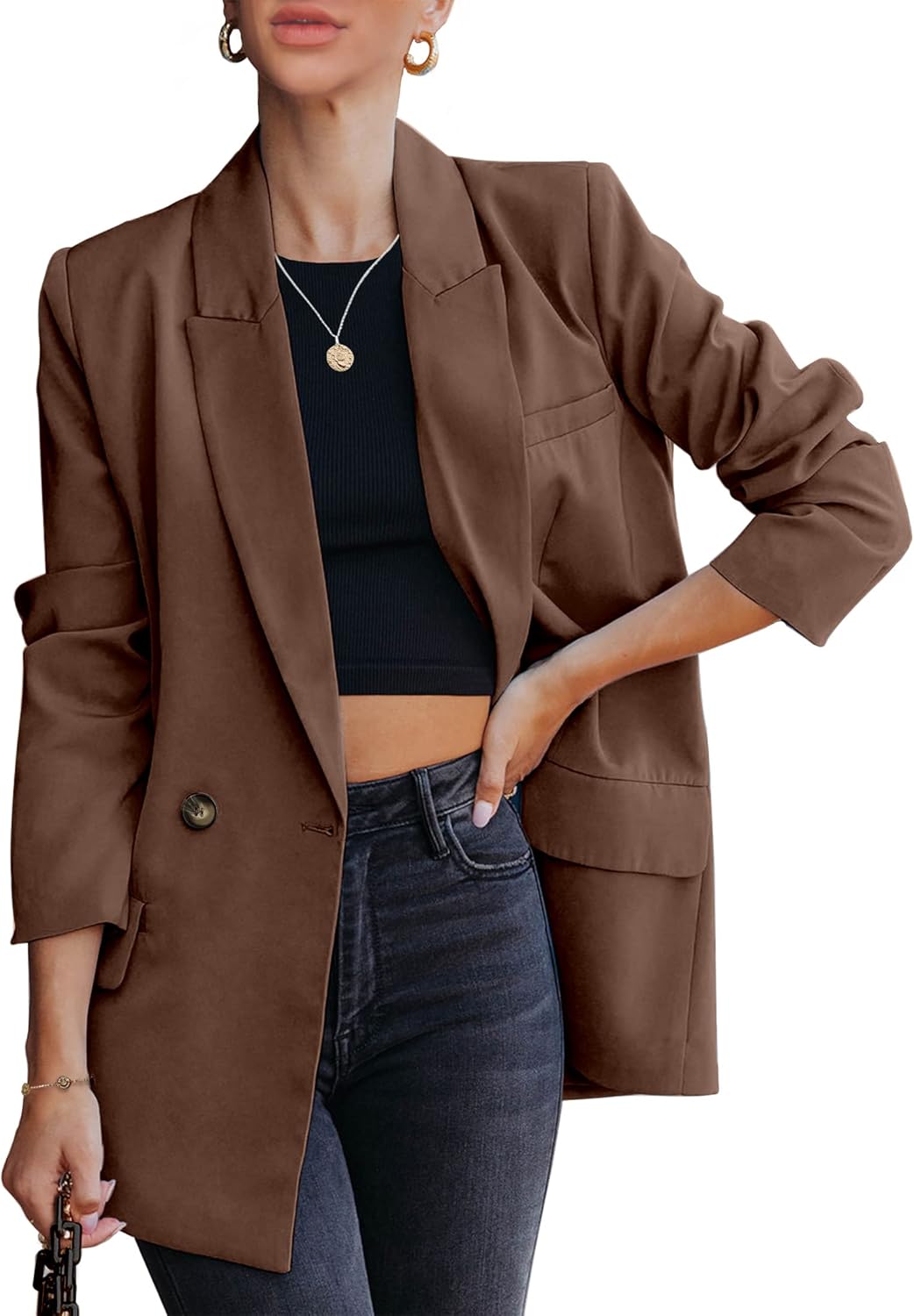 Luvamia Blazer Jackets for Women - Stylish Office Wear