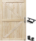 S&Z TOPHAND 60in x 84in Unfinished Barn Door - DIY Stainable Solid
