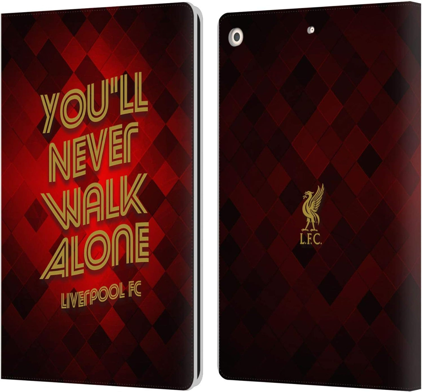 Liverpool Football Club Red Pixel YNWA Leather Wallet Case