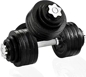 Yes4All Adjustable Dumbbell Set for Ultimate Home Workouts