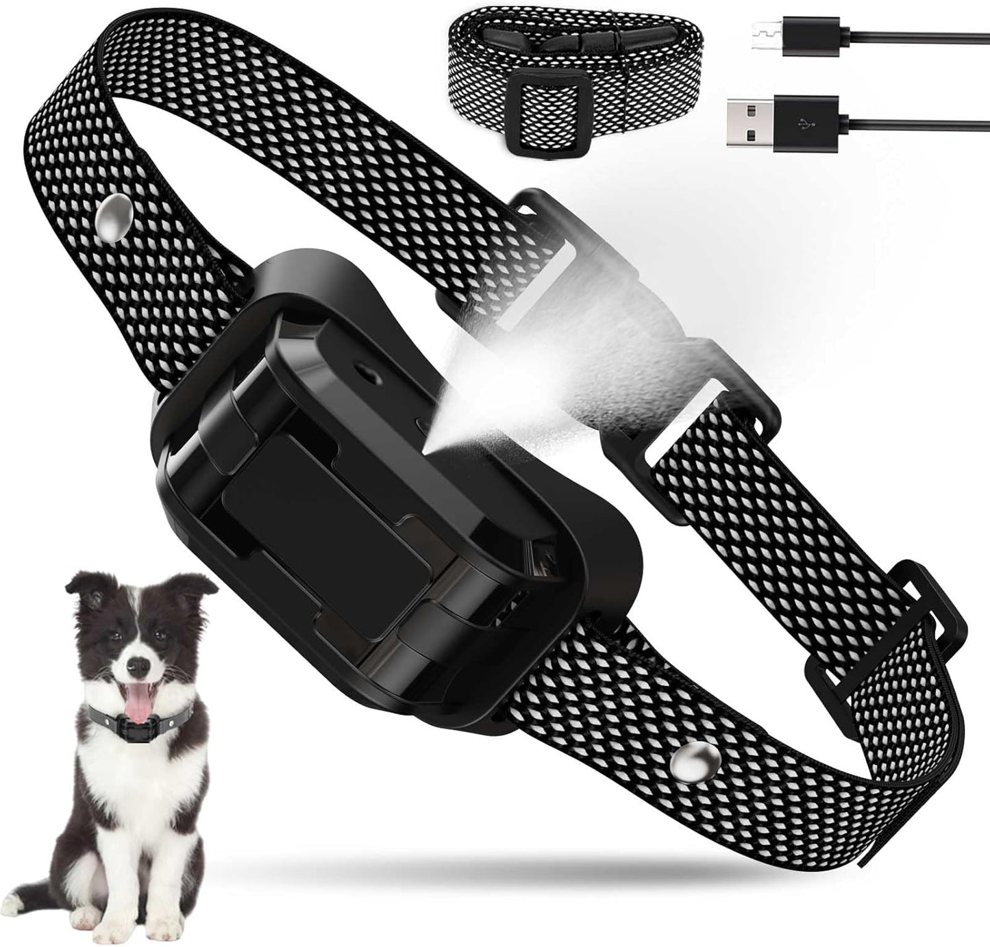 Citronella Bark Collar for Dogs - Humane Anti Barking Control