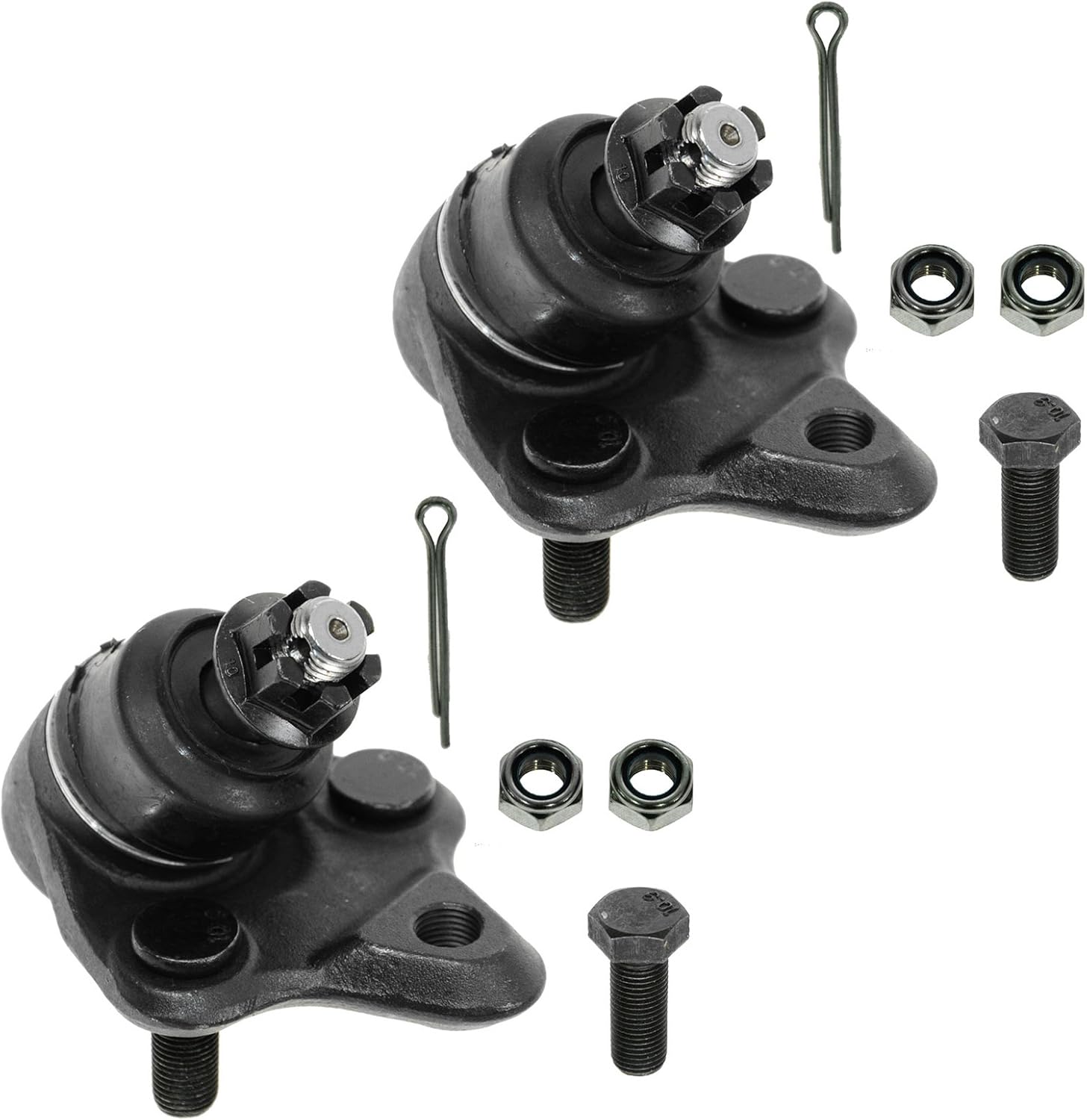 TRQ Front Lower Ball Joint Set for Chevrolet and Toyota Vehicles