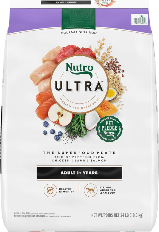 Nutro Ultra Adult Dry Dog Food with Trio of Proteins for Dogs