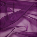 Dark Purple Organza Fabric 40 Yard Bolt - Sheer Event & Craft Fabric