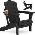 Adjustable Folding Adirondack Chair - 3-Position Recline, Oversized