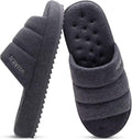 KuaiLu Men's Quilted Cotton-blend Sandal Slippers - Cloud-like