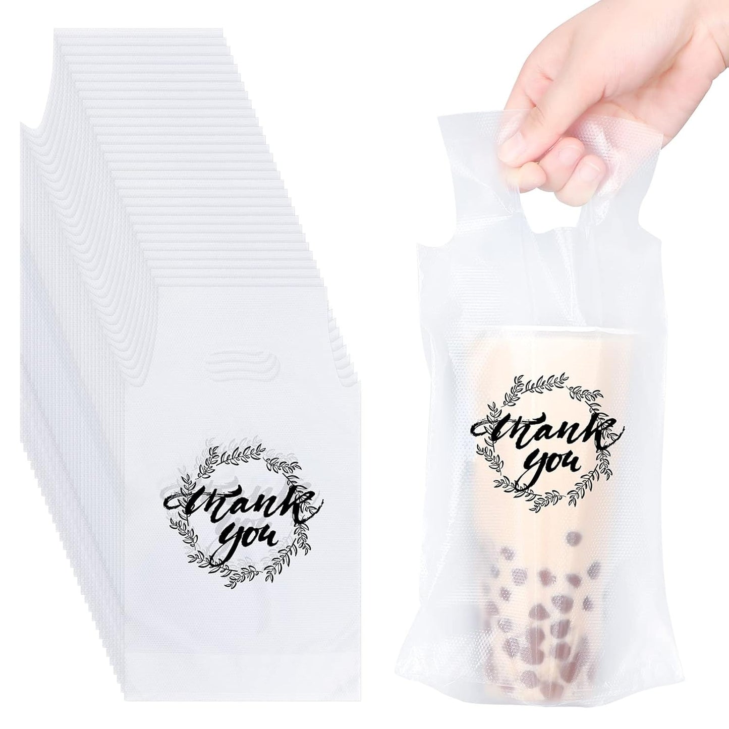 Kisston 1000 Pcs Drink Carrier for Easy Beverage Delivery