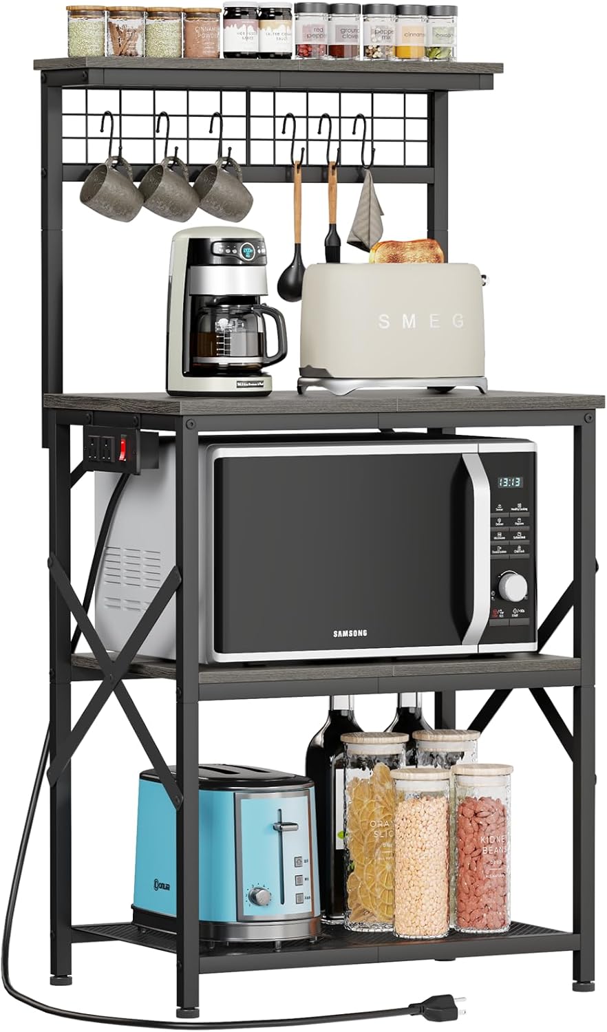 Furologee Bakers Rack: Space-Saving Kitchen Storage