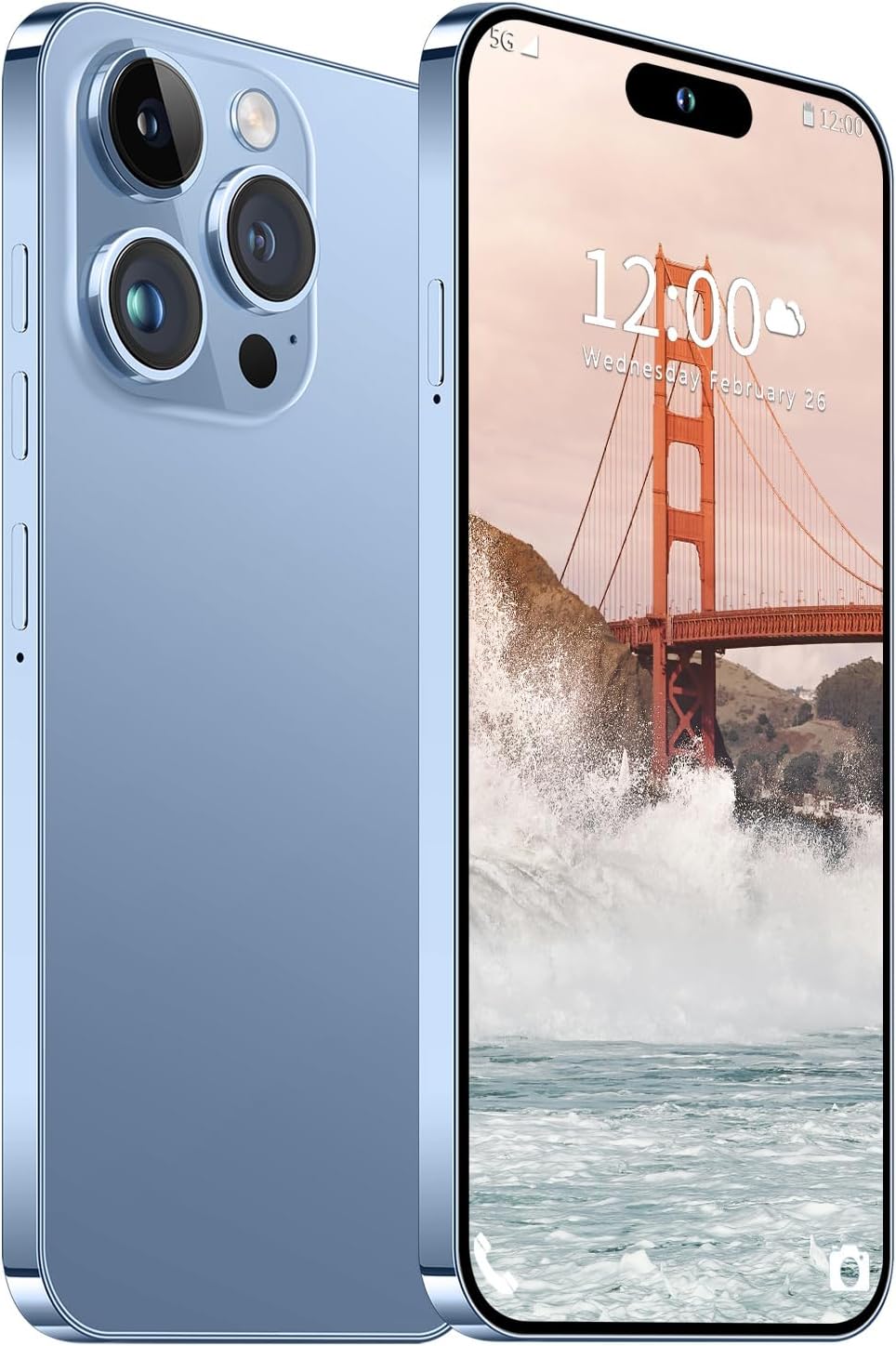 Huness I14 Pro MAX Smartphone with 6800mAh Battery and 6.82in Screen