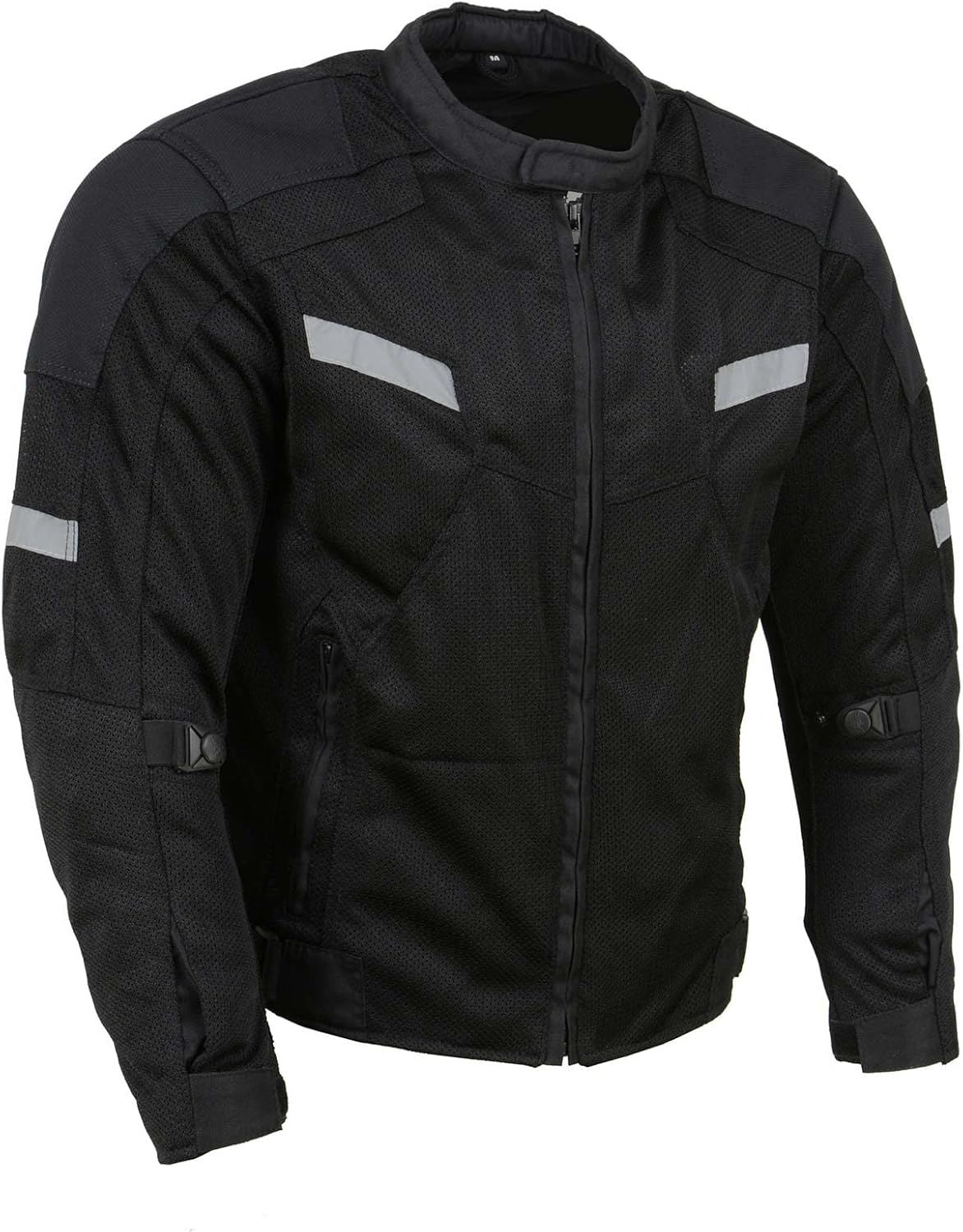 Milwaukee Leather MPM1792 Men's Black CE Armored Motorcycle Jacket