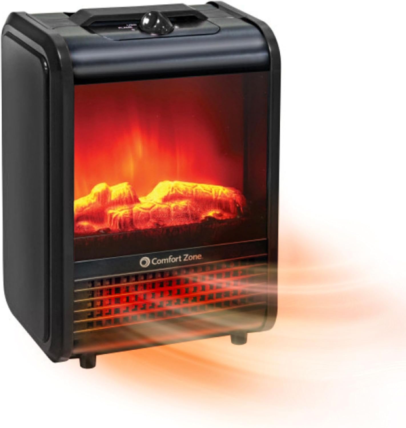 Cozy Portable Mini Fireplace Heater - Safe & Stylish!
