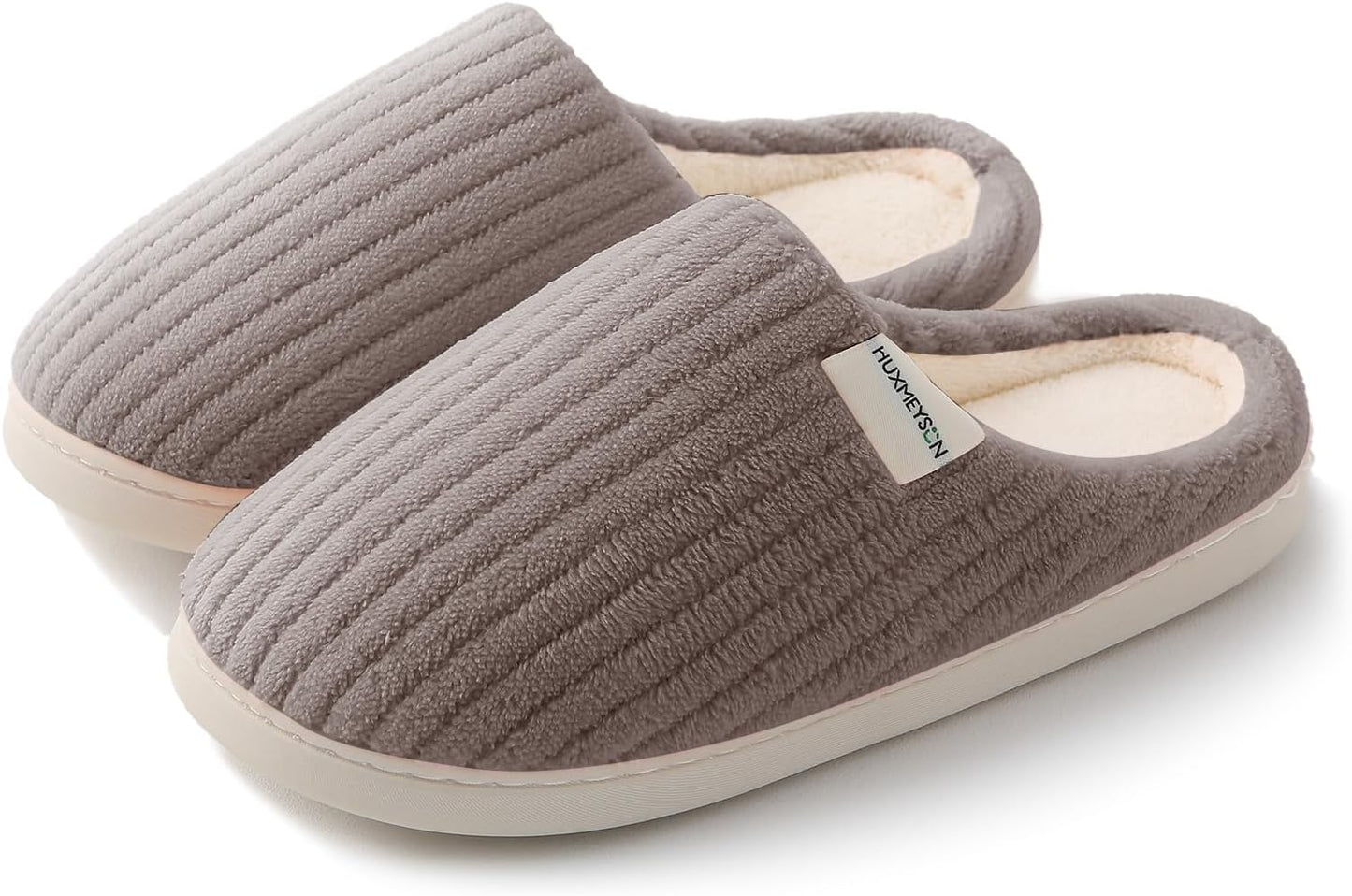 HUXMEYSON Slippers for Women: Warm Memory Foam Comfort