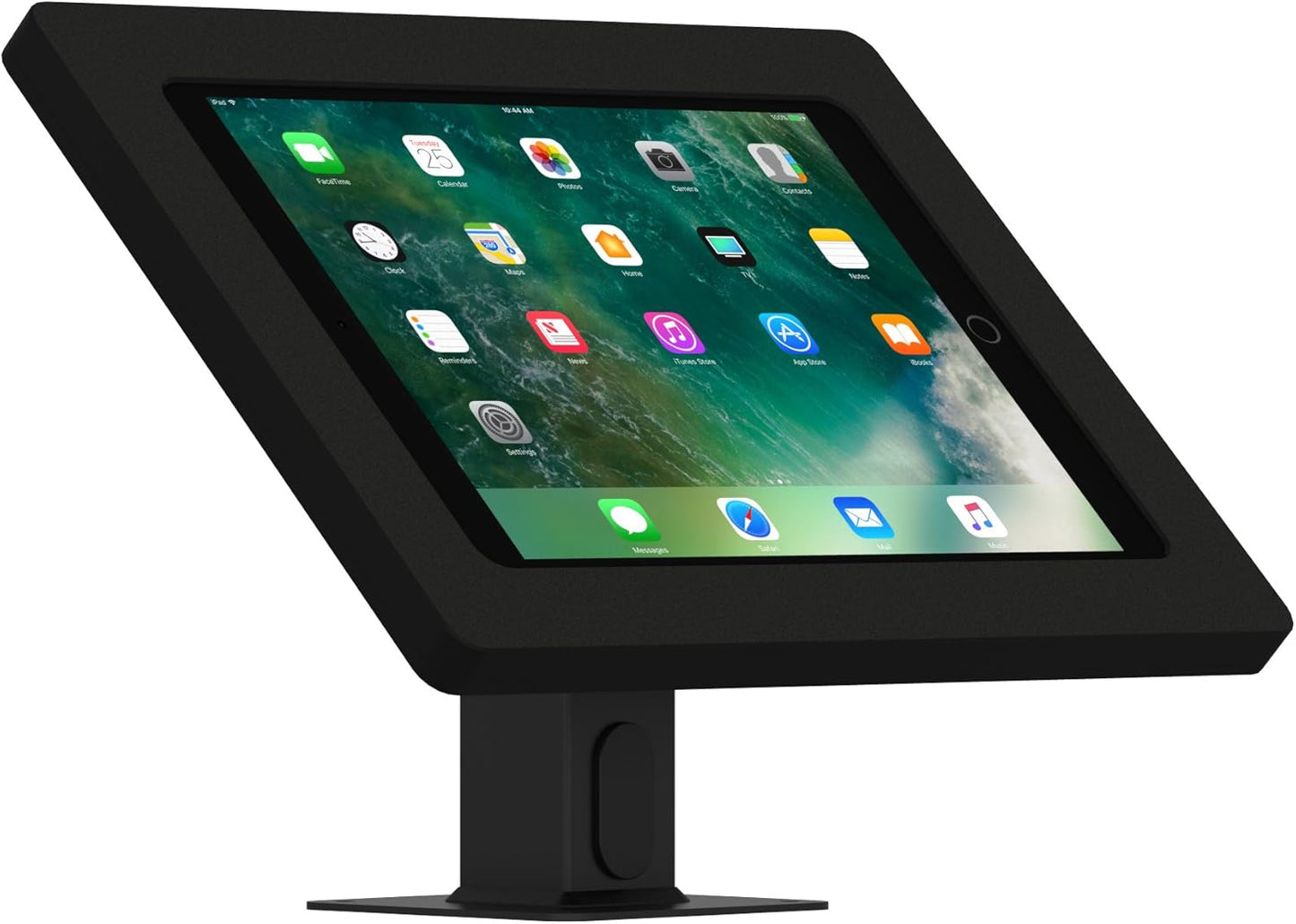 VidaMount Black Enclosure with Rotating & Tilting Desk Mount