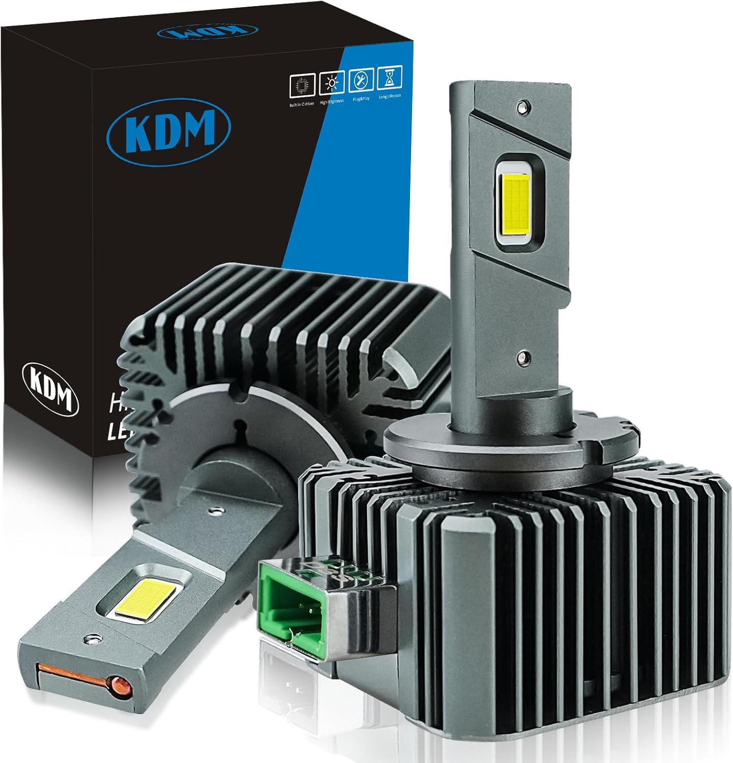 KDM D3S D3R Bulb 18000 Lumens 90W High Power 600% Brightness