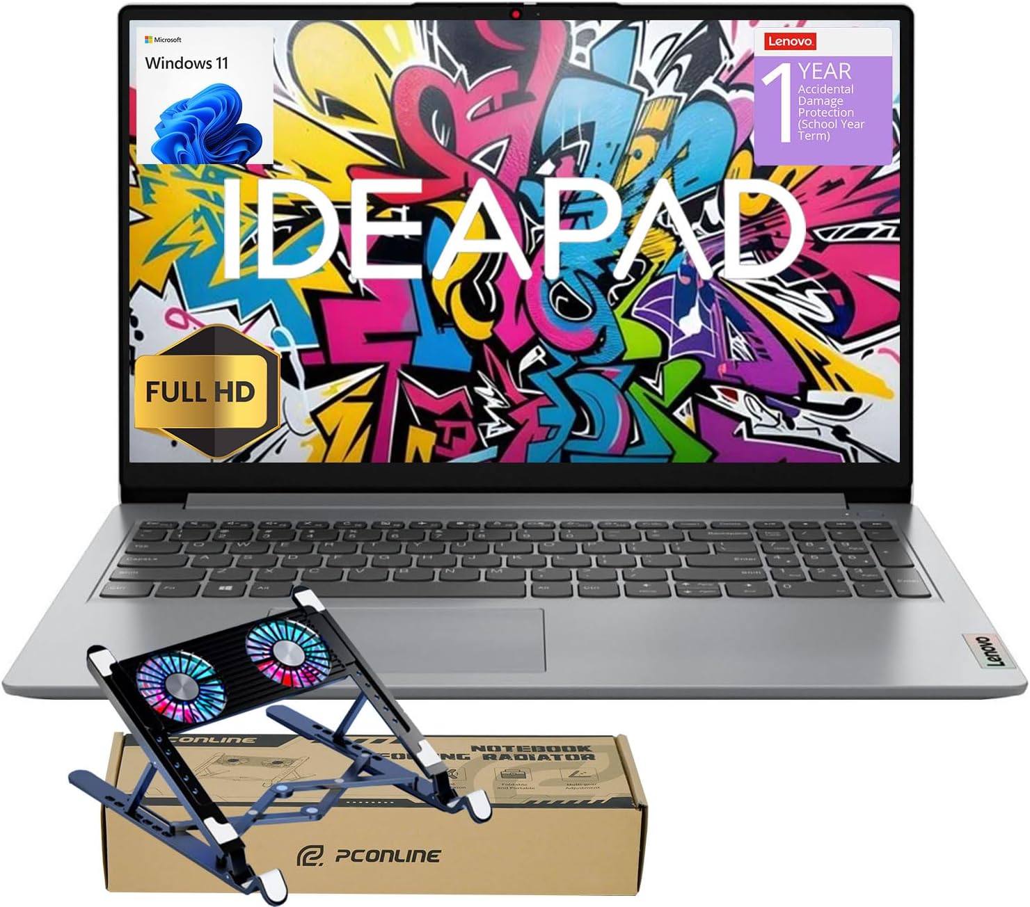 Lenovo IdeaPad 2025 Student Laptop for School & Home Use
