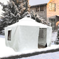 Domi 8ft x 8ft Universal Winter Gazebo Cover for All Seasons