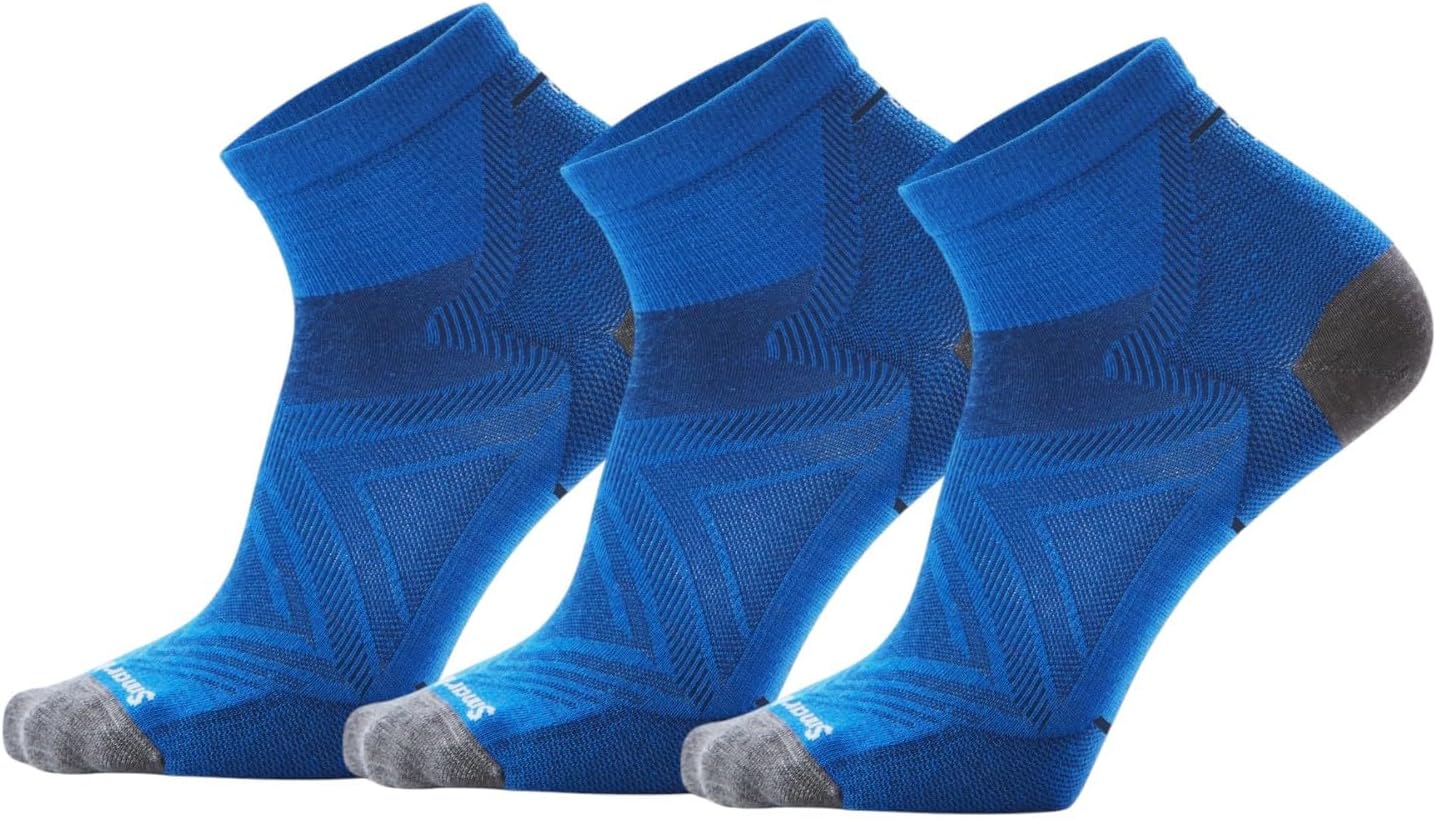 Smartwool Men's Run Zero Cushion Ankle Socks for Ultimate Comfort