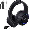 Wireless Gaming Headset for PS5 PS4 PC Switch - 4in1 Long Battery