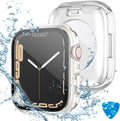 Tensea 2-in-1 Apple Watch Case with Tempered Glass - Waterproof Protection!