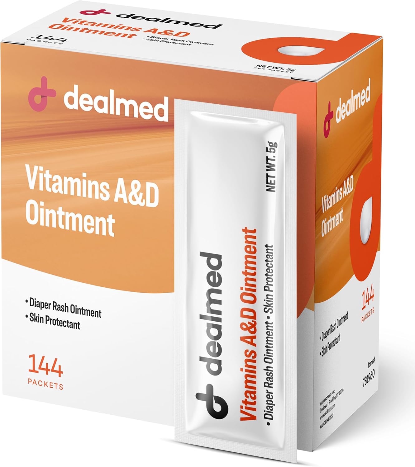 Dealmed A&D Ointment | Baby Rash Cream | Skin Soothing Moisturizer