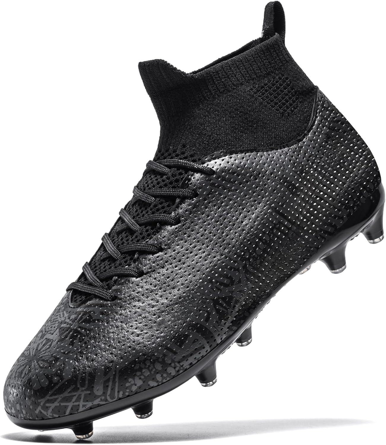 Boys Soccer Cleats for Kids - Lightweight Football Shoes