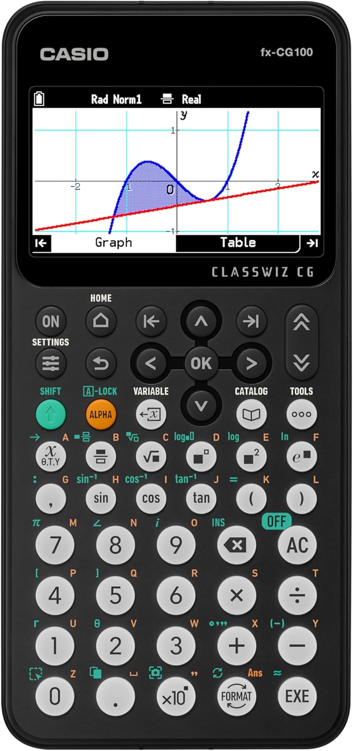 Casio fx-CG100 ClassWiz Color Graphing Calculator for STEM