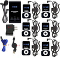 EXMAX ATG-100T 195MHz Wireless Tour Guide System - 1 Tx 6 Rx