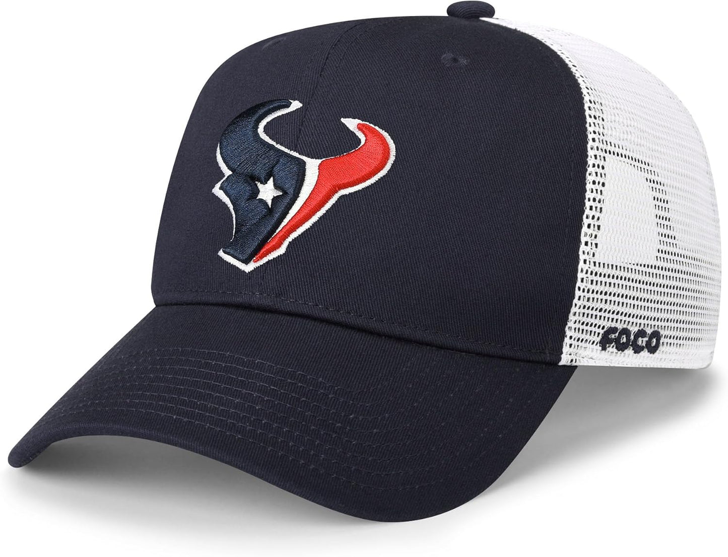 FOCO Men's NFL Team Logo Mesh Trucker Hat for Ultimate Comfort
