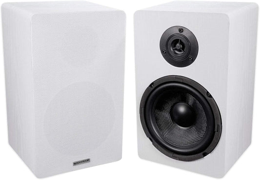 Rockville RockShelf 68W 6.5in Home Theater Bookshelf Speakers