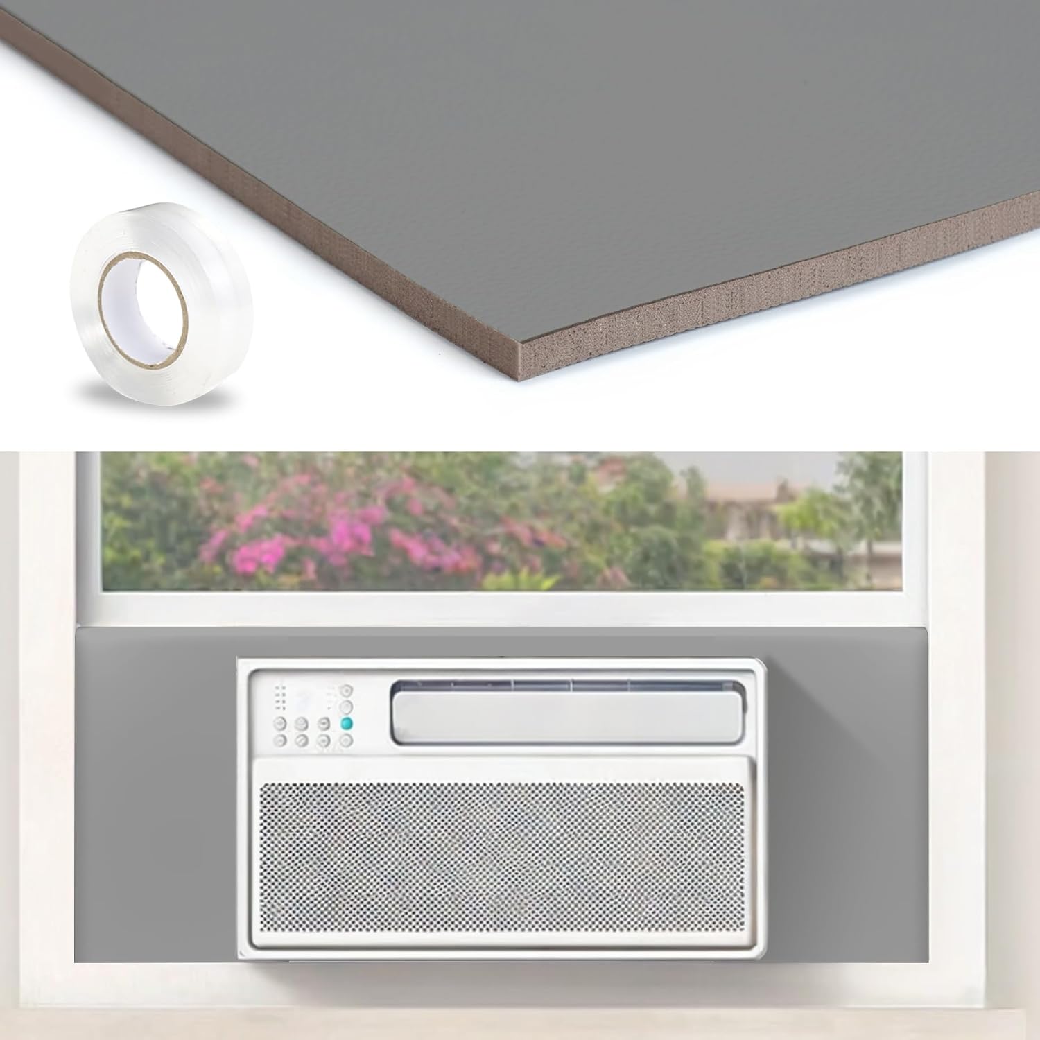 Flamorrow Insulated Side Panels - All Season Window AC Seal