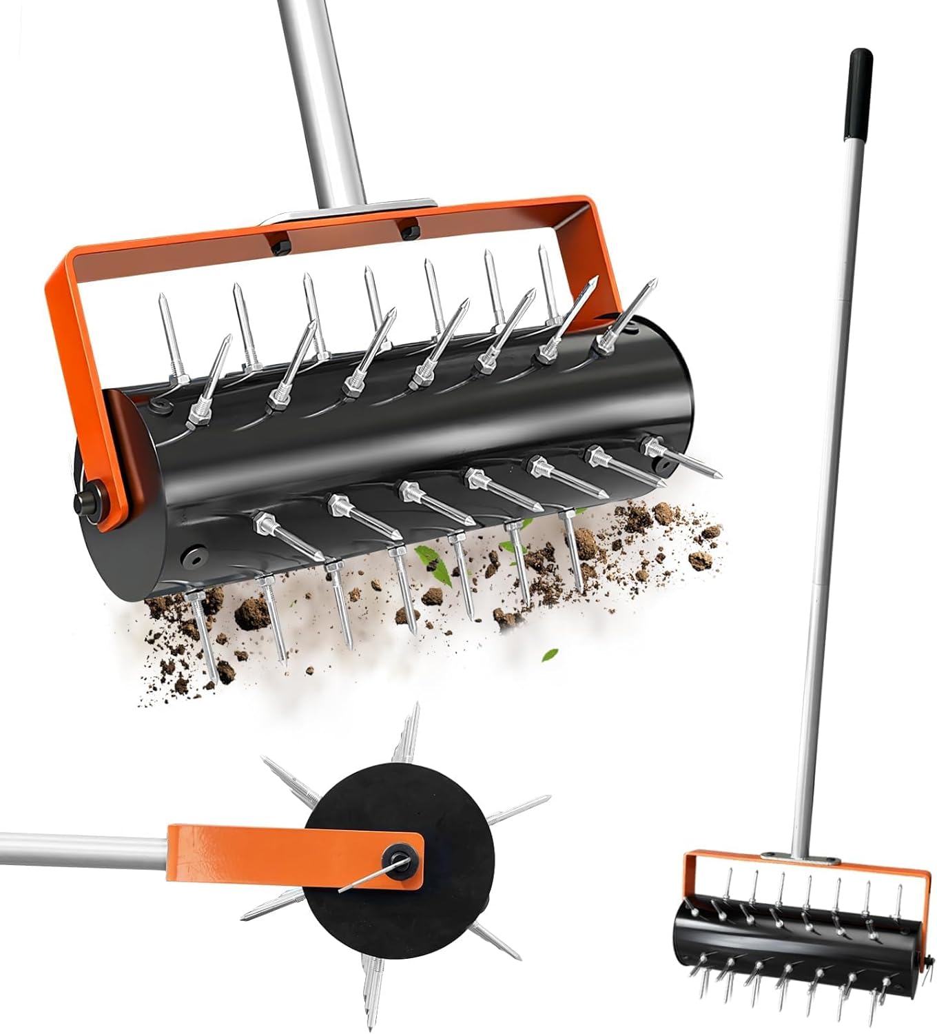Rolling Lawn Aerator Tool for Healthy and Beautiful Lawns