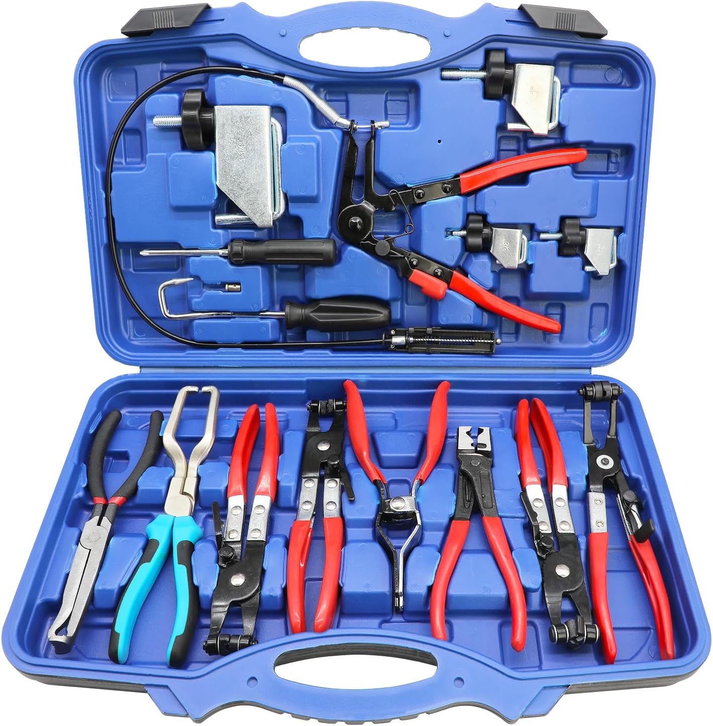 DPTOOL Hose Clamp Pliers Set for Automotive Repairs and Maintenance