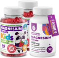 Magnesium Gummies for Adults and Kids - Sugar-Free Bundle