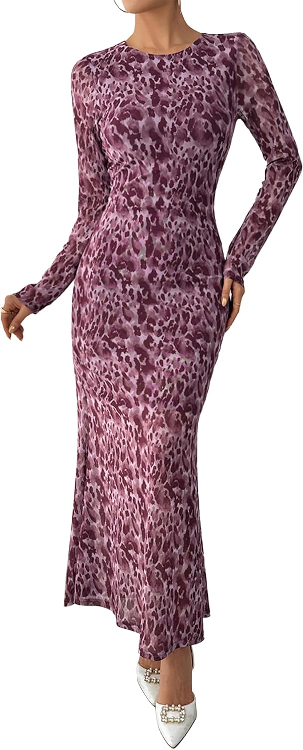 BTFBM Floral Maxi Dress for Women - Perfect for Weddings