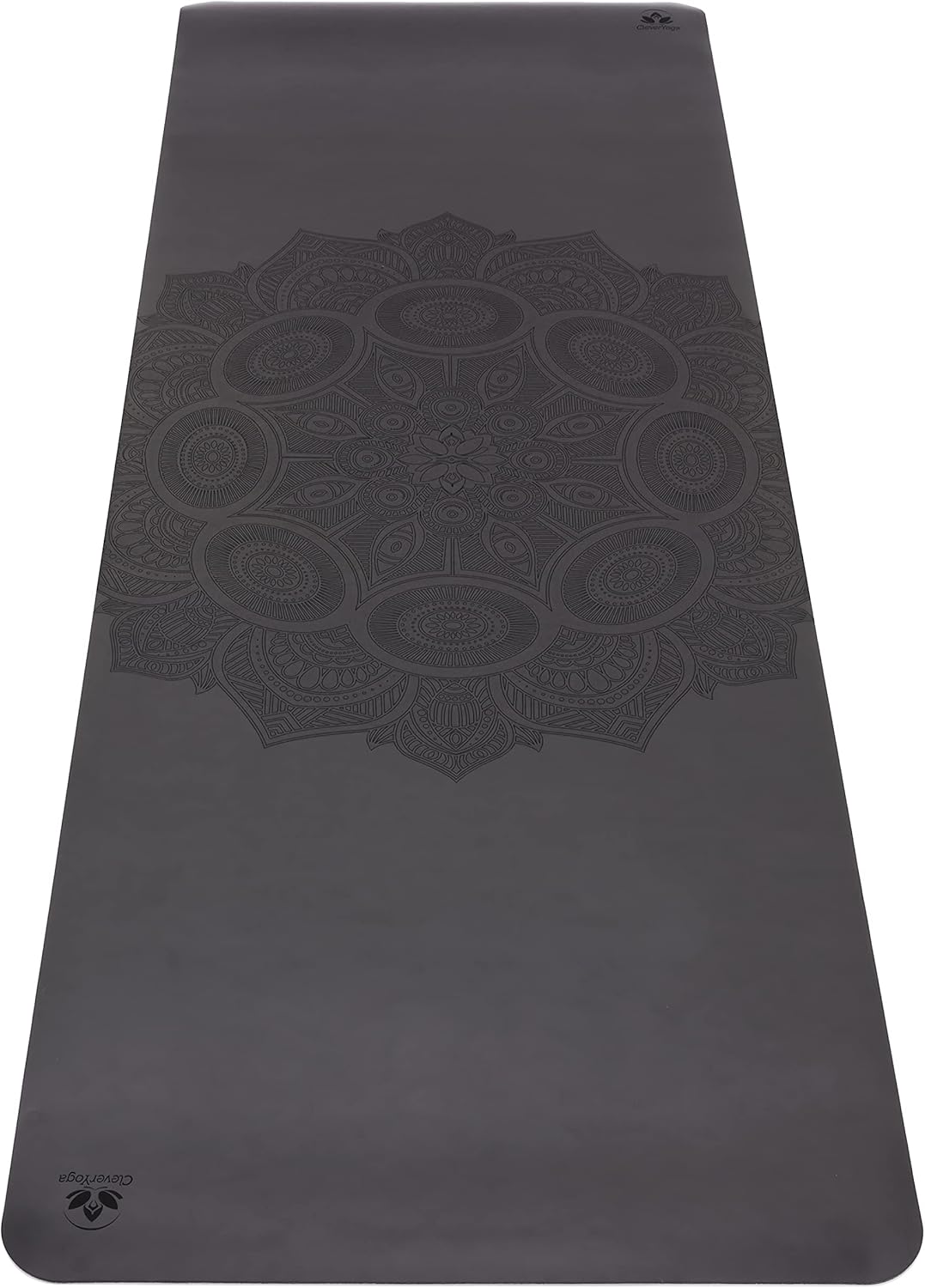 Premium Non-Slip Clever Yoga Mat - All Yoga Types - On-The-Go Workout Mat