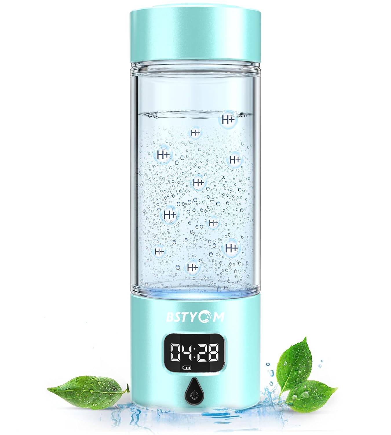Hydrogen Water Bottle Generator with LED Timer for Daily Hydration