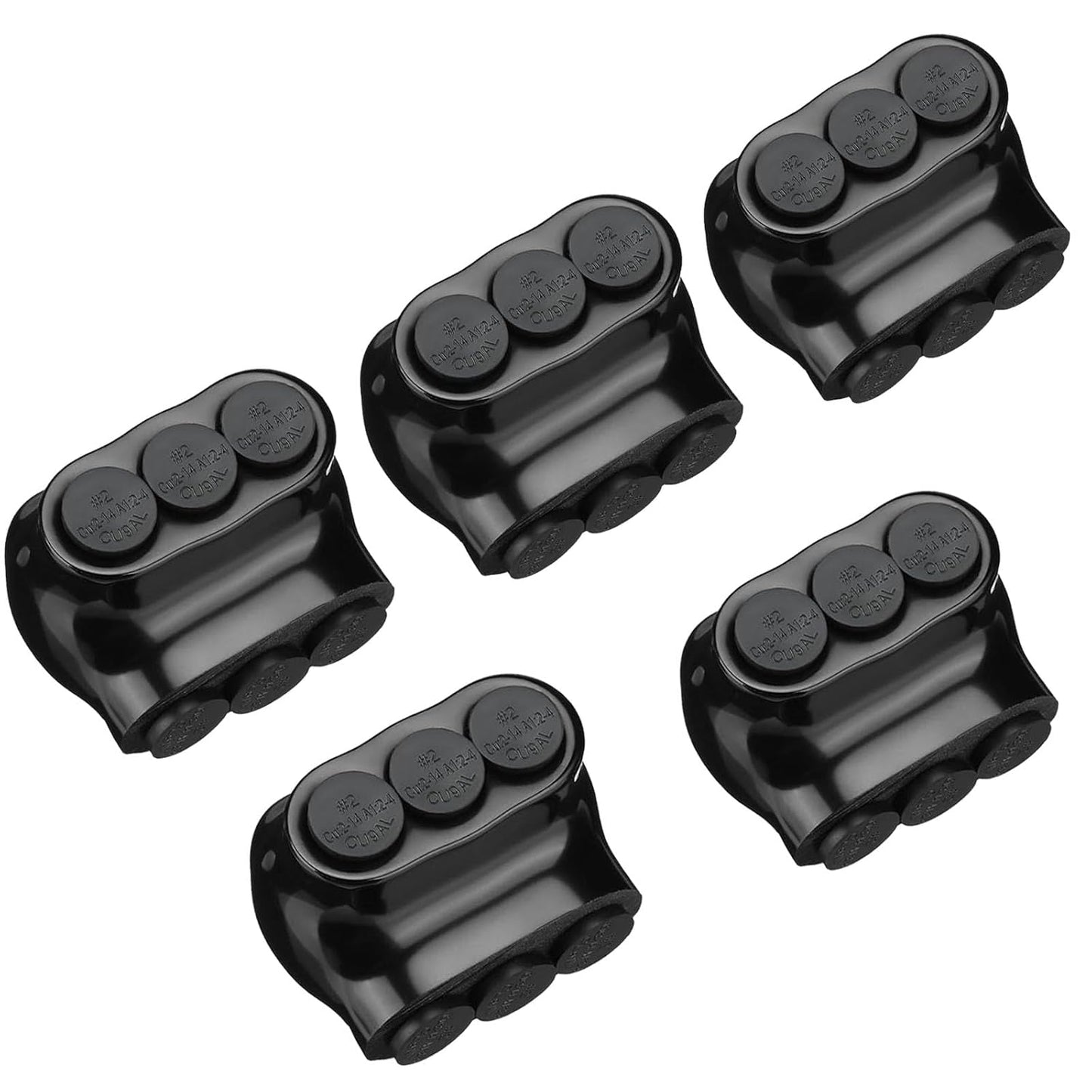 5 Pcs Insulated Connectors for Reliable Electrical Connections
