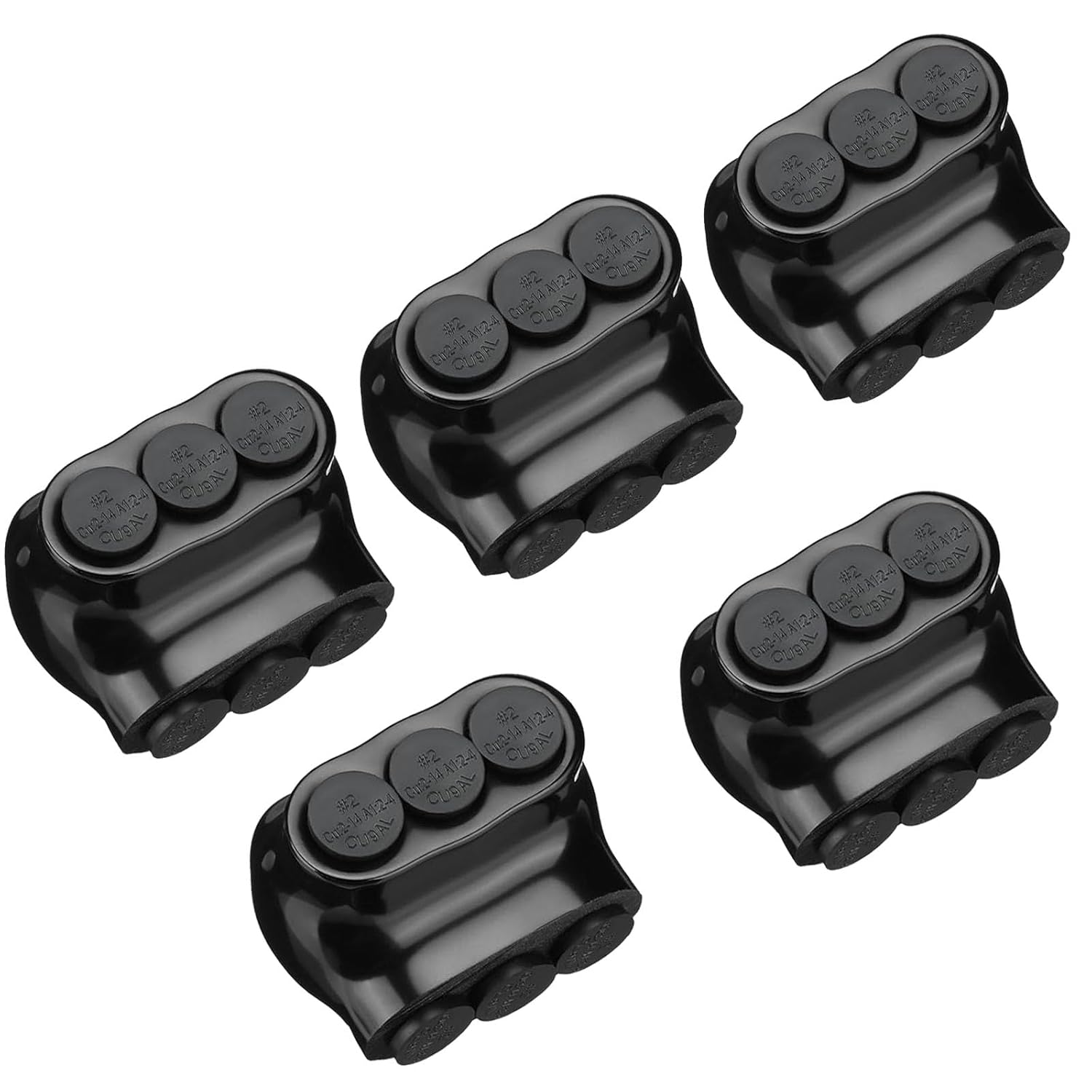 5 Pcs Insulated Connectors for Reliable Electrical Connections