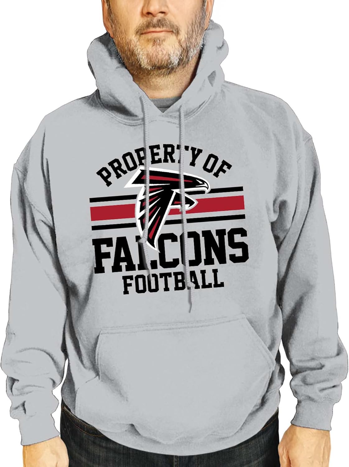 Property Of Atlanta Falcons Hooded Sweatshirt for Fans