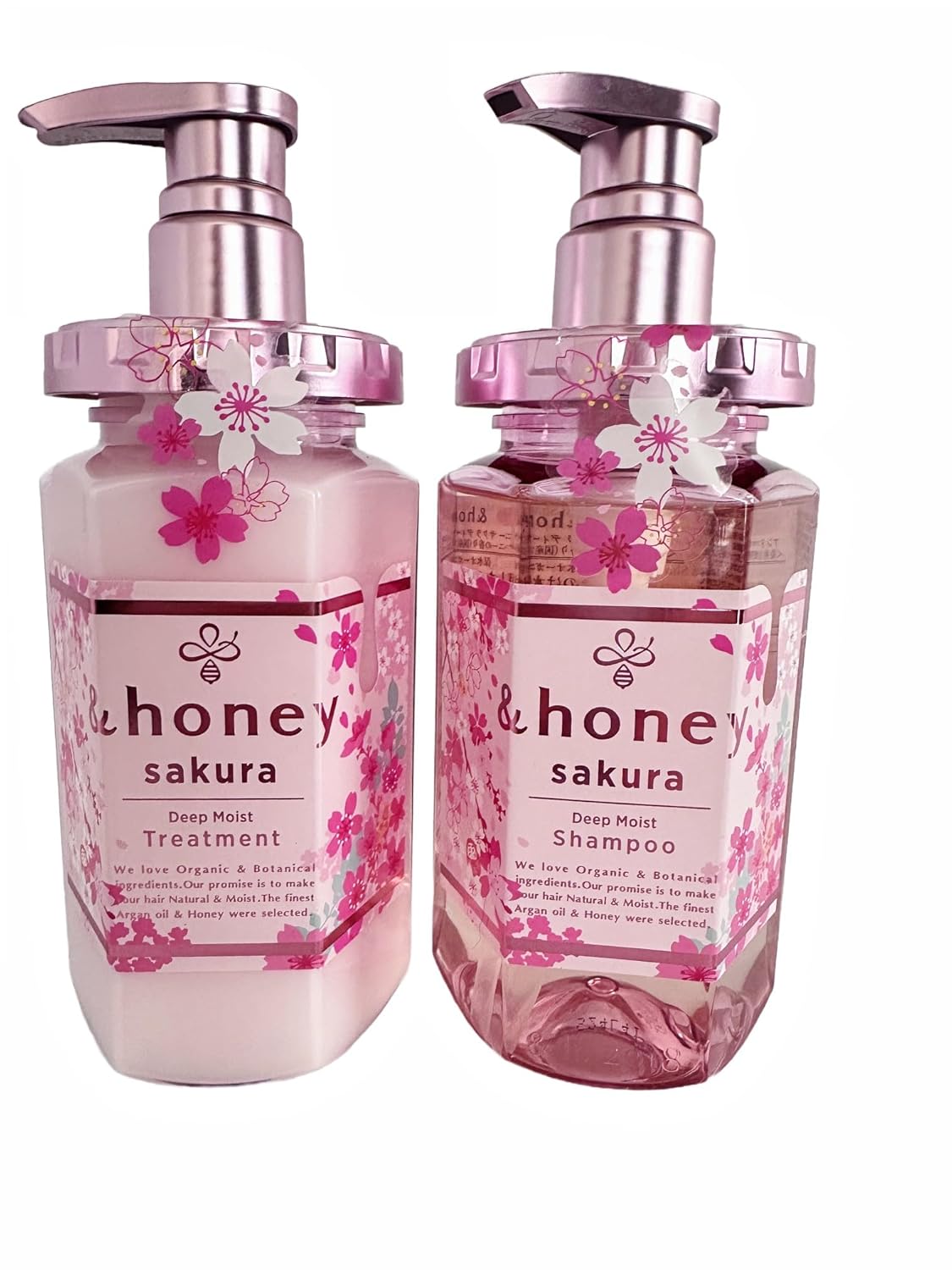 Deep Moist Shampoo and Treatment Set for Silky-Smooth Hair