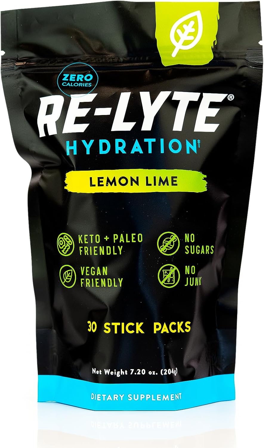 Re-Lyte Electrolyte Drink Powder Mix - Lemon Lime Flavor Packs