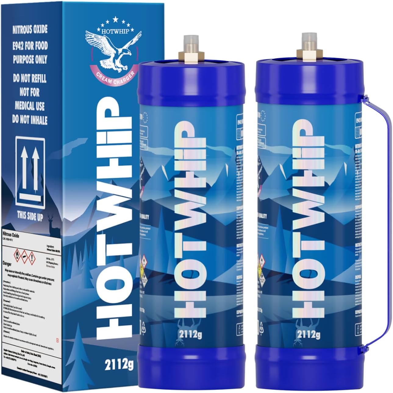 Whipped Cream Charger 3.3L Tanks for Delicious Creations