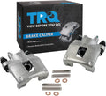 TRQ Rear Brake Caliper Set Compatible with 1995-2002 Ford Models